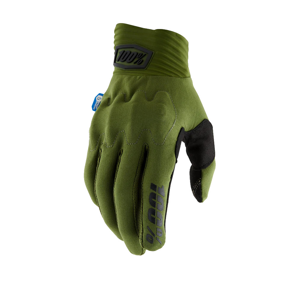 100% - COGNITO SMARTSHOCK® GLOVE - ARMY GREEN